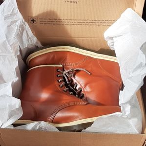 Dr. Martens burnt orange colour boots
